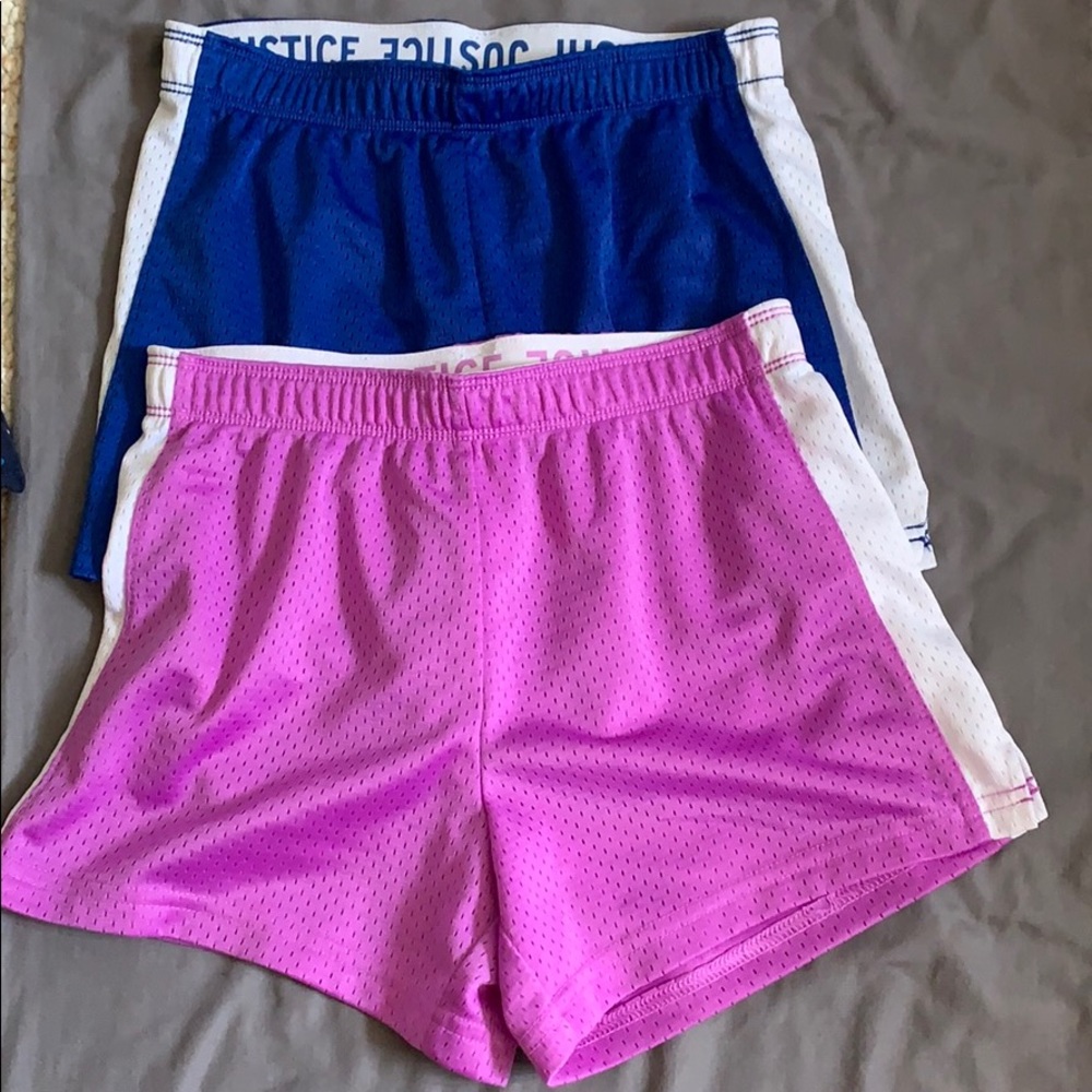 Justice gym shorts
